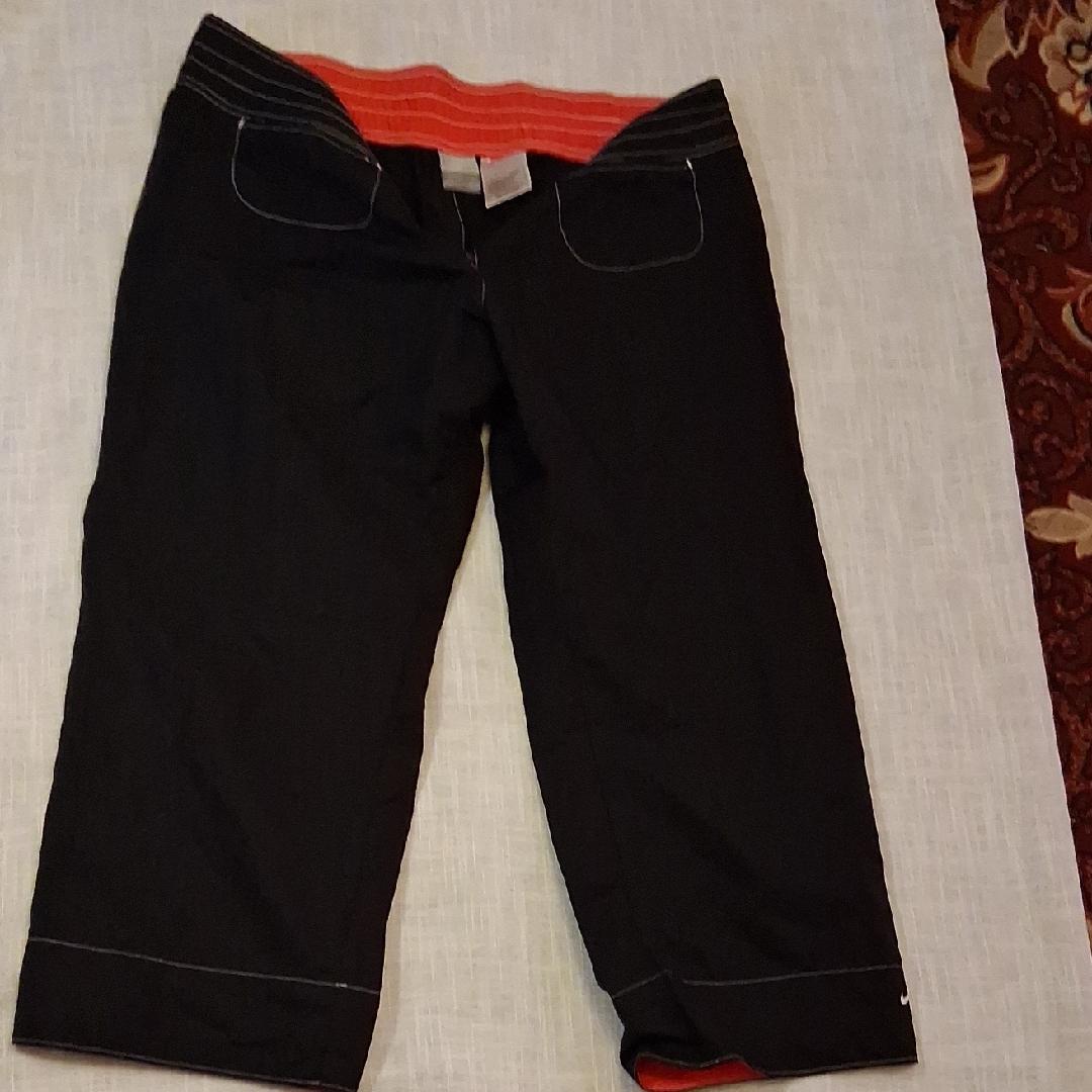 Stylish Black And Red Women's Pants